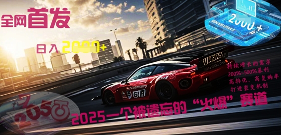 全网首发:2025一个被遗忘的“火爆”赛道轻松日入多张-梦妍科技资源网